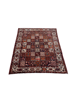 Vintage Persian Bakhtiari 8x12 Area Rug